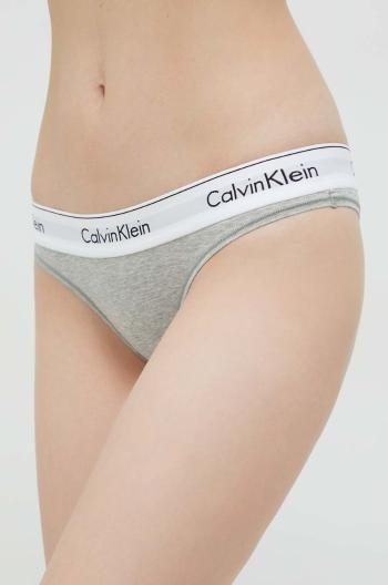 Kalhotky Calvin Klein Underwear šedá barva
