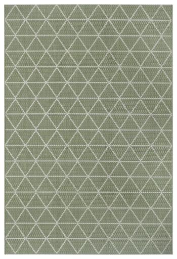 Hanse Home Collection koberce Kusový koberec Flatweave 104836 Green/Cream - 200x290 cm Zelená