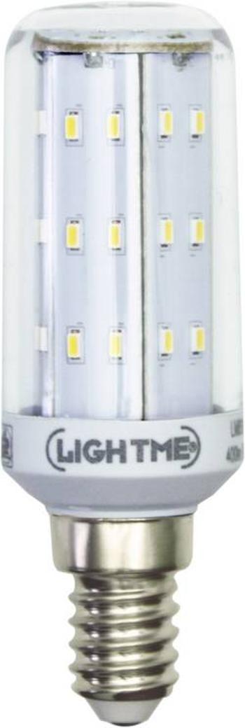 LED žárovka LightMe LM85350 230 V, E14, 4 W = 37 W, neutrální bílá, A++ (A++ - E), tvar tyče, nestmívatelné, 1 ks