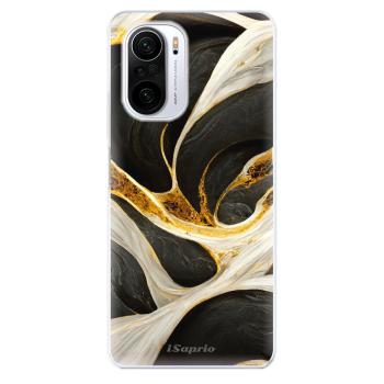 Odolné silikonové pouzdro iSaprio - Black and Gold - Xiaomi Poco F3