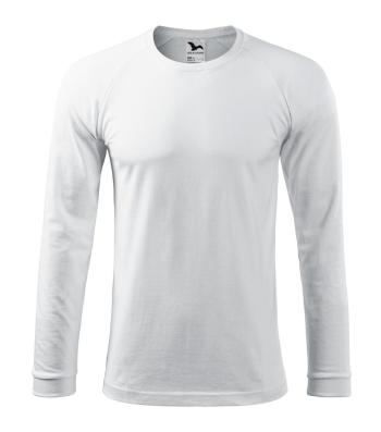 MALFINI Pánské tričko s dlouhým rukávem Street LS - Bílá | XXL