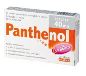 Dr.Muller Dr.Müller Panthenol tablety 40mg 24 tablet