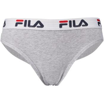 Fila WOMAN BRAZILIAN PANTIES Dámské kalhotky, šedá, velikost