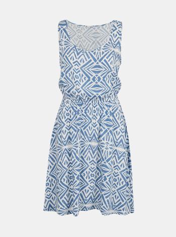 Bílo-modré vzorované šaty ONLY Nova