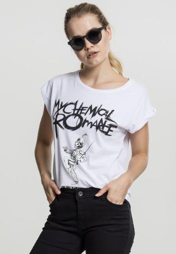 Mr. Tee Ladies My Chemical Romace Black Parade Cover Tee white - S