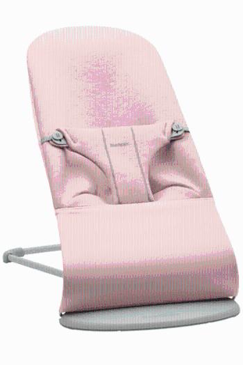 Babybjörn lehátko Bliss 3D Jersey Light pink světlá konstrukce