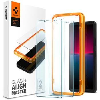 Spigen Glass AlignMaster 2 Pack Sony Xperia 10 IV (AGL04690)