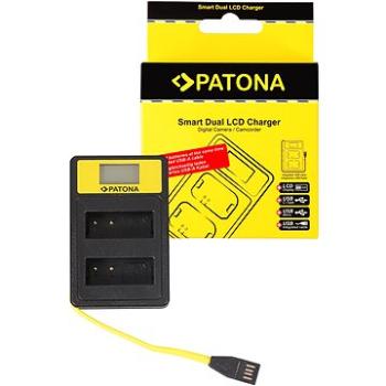 PATONA pro Dual Panasonic DMW-BLG10 s LCD,USB (PT141655)