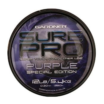 Gardner vlasec sure pro purple special edition fialová-průměr 0,38 mm / nosnost 8,2 kg / návin 760 m