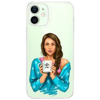 iSaprio Coffe Now - Brunette pro iPhone 12 (cofnobru-TPU3-i12)