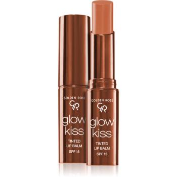 Golden Rose Glow Kiss tónovací balzám na rty SPF 15 odstín 06 Choco Cake 3 g