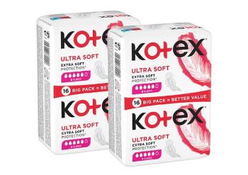 Kotex Ultra Soft Super 2 x 16 ks