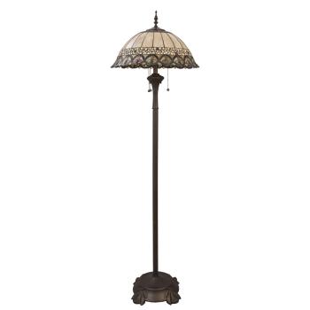 Stojací lampa Tiffany- Ø 50*165 cm 3x E27 / Max 60w 5LL-5681