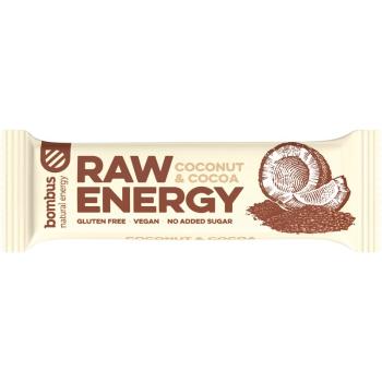 Bombus Raw Energy BIO ovocná tyčinka příchuť Coconut & Cocoa 50 g