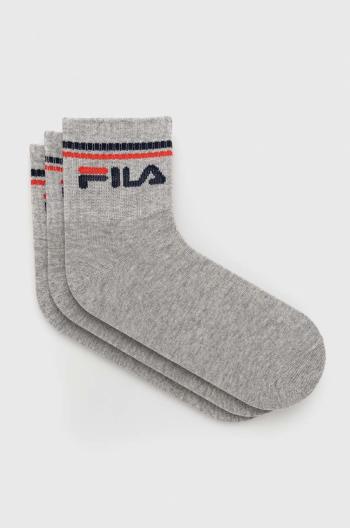 Ponožky Fila šedá barva