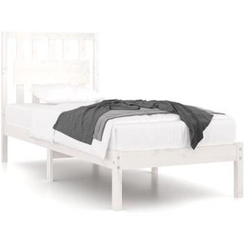 Rám postele bílý masivní borovice 90 × 190 cm Single, 3103899 (3103899)