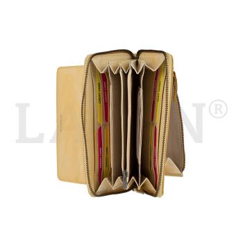 Lagen Dámská peněženka kožená 786017 Žlutá