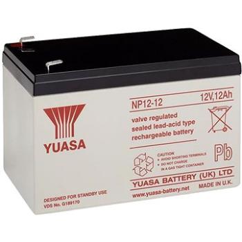 YUASA 12V 12Ah bezúdržbová olověná baterie NP12-12 (NP12-12)