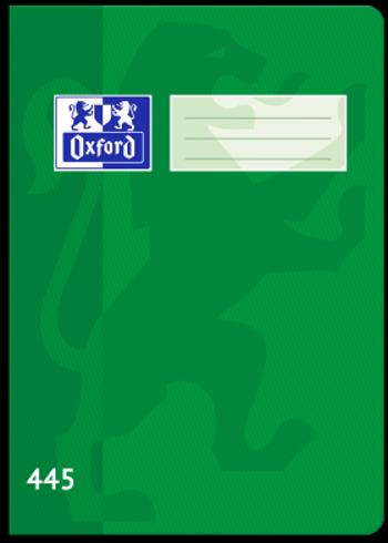 Školní sešit Oxford 445 zelený