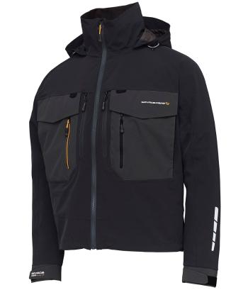 Savage gear bunda sg6 wading jacket black grey - s