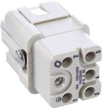 Konektorová vložka, zásuvka EPIC® H-Q 5 10432500 LAPP počet kontaktů 5 + PE 10 ks