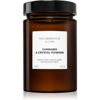 Vila Hermanos Apothecary Cannabis & Crystal Powder vonná svíčka 225 g