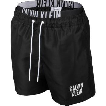 Calvin Klein INTENSE POWER-S-MEDIUM DOUBLE WB-NOS Pánské plavecké šortky, černá, velikost XXL
