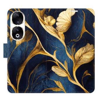 Flipové pouzdro iSaprio - GoldBlue - Honor 90 5G