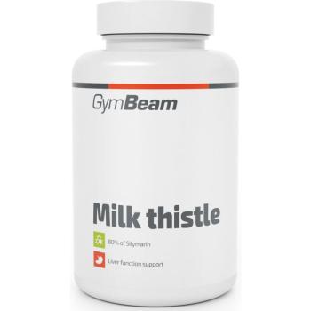 GymBeam Milk Thistle kapsle pro podporu funkce jater 120 cps