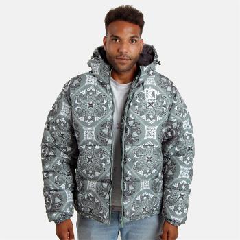 Zimní Bunda Karl Kani OG Paisley Puffer Jacket dusty green - L