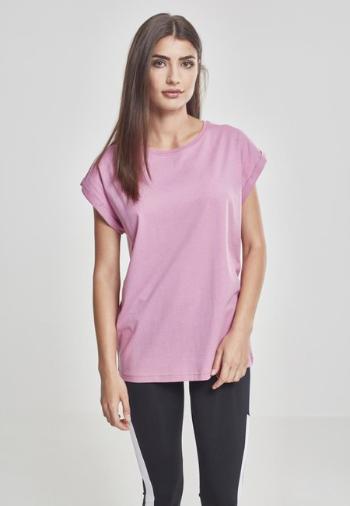 Urban Classics Ladies Extended Shoulder Tee coolpink - XS
