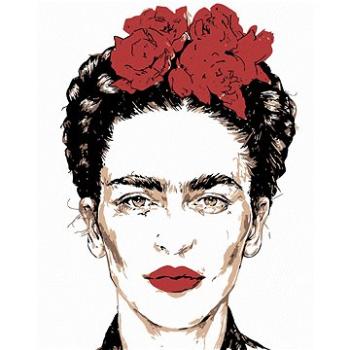 Diamondi - Diamantové malování - FRIDA KAHLO, 40x50 cm, bez rámu a bez vypnutí plátna (603687A)