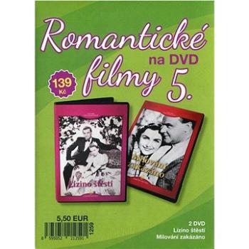 Romantické filmy 5 (2DVD) - DVD (1259)