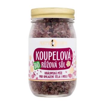 Purity Vision Rose Bio Bath Salt 400 g koupelová sůl unisex