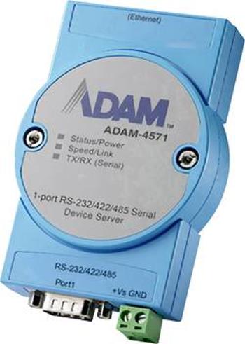 Ext.převodník sběrnice RS-232/485/422 na Ethernet Advantech ADAM-4571 (ADAM-4571-BE)