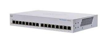 Cisco switch CBS110-16T (16xGbE, fanless)