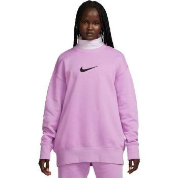 Nike SPORTSWEAR FLEECE Dámská mikina, fialová, velikost