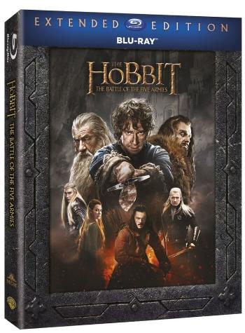 Hobit: Bitva pěti armád (3 BLU-RAY) - prodloužená verze