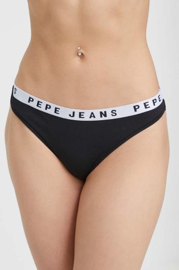 Tanga Pepe Jeans černá barva