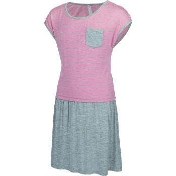 Lewro CHIMERA Dívčí šaty, růžová, velikost 140-146