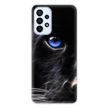 Odolné silikonové pouzdro iSaprio - Black Puma - Samsung Galaxy A23 / A23 5G