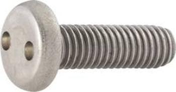 Šrouby s čočkovou hlavou Toolcraft, M4, 4 x 16 mm, 10 ks