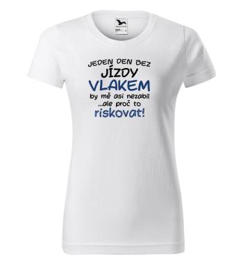 Tričko Den bez vlaku (Velikost: XL, Typ: pro ženy)