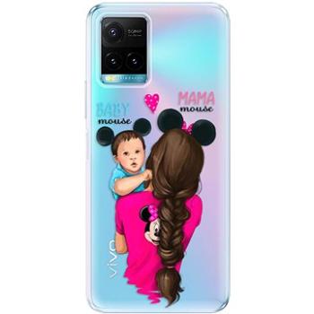 iSaprio Mama Mouse Brunette and Boy pro Vivo Y21 / Y21s / Y33s (mmbruboy-TPU3-vY21s)