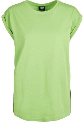 Urban Classics Ladies Extended Shoulder Tee ghostgreen - XXL