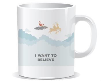 Hrnek Premium I WANT TO BELIEVE -The X-files