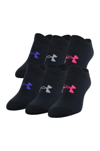 Dětské ponožky Under Armour (3-pack) 1332982 černá barva