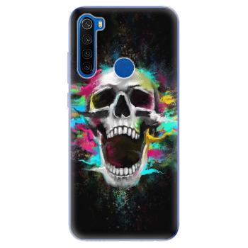 Odolné silikonové pouzdro iSaprio - Skull in Colors - Xiaomi Redmi Note 8T