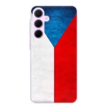 Odolné silikonové pouzdro iSaprio - Czech Flag - Samsung Galaxy A35 5G