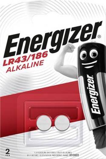 Knoflíkový článek LR 43 alkalicko-manganová Energizer AG12 123 mAh 1.5 V 2 ks